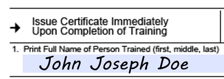 How To Fill Out An MSHA 5000 23 Certificate of Training MSHA University